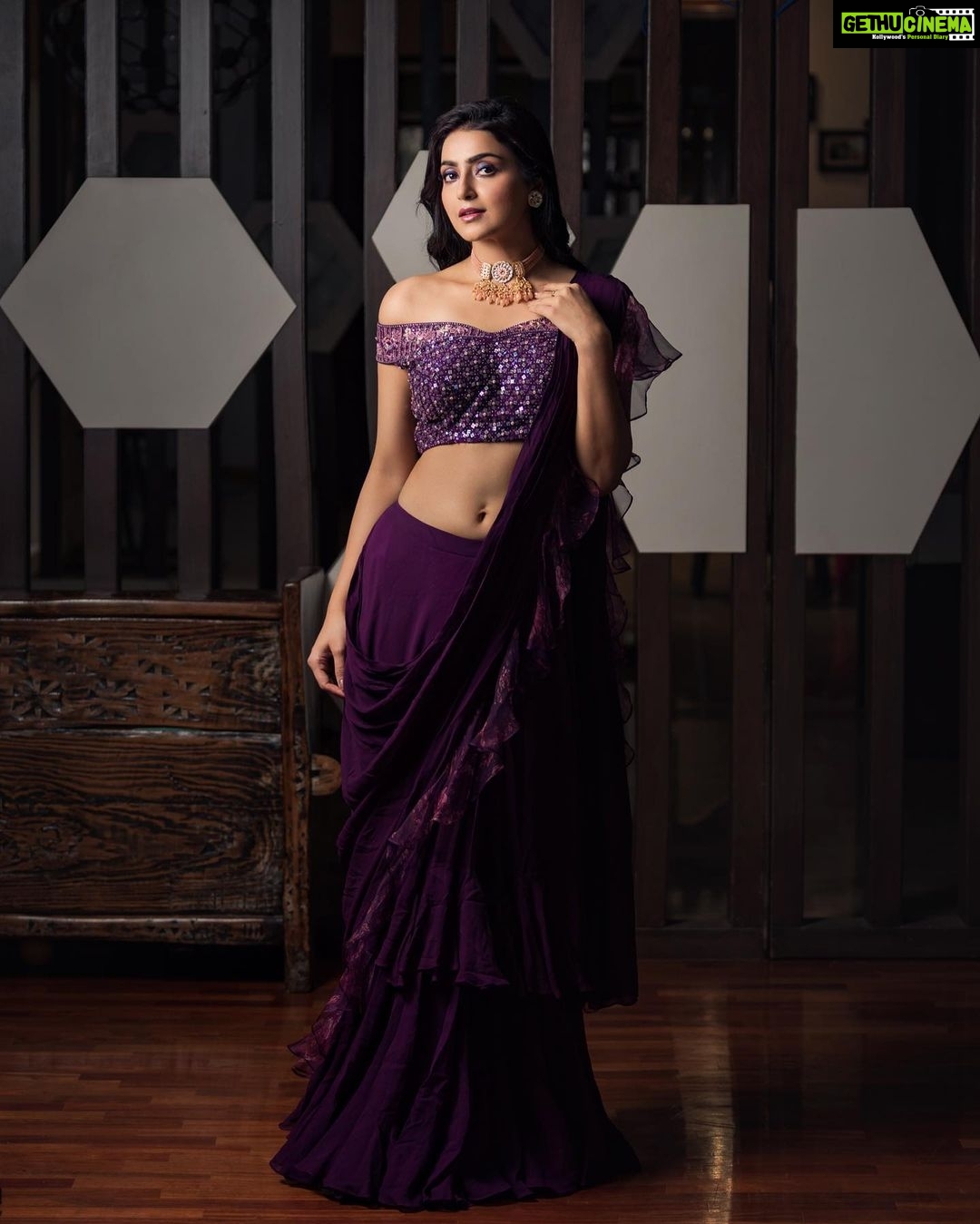 Avantika Mishra Instagram - 💜 Outfit - @tanva_by_deepika Earrings - @thetrinkaholic Stylist - @sandhya__sabbavarapu Styling team - @rashmi_angara @thumu_bhavana @mythri_g makeup by @roshnisafir Hair by @hairbytaj6 Photographed by @kiran.venkataramanappa Bangalore, India