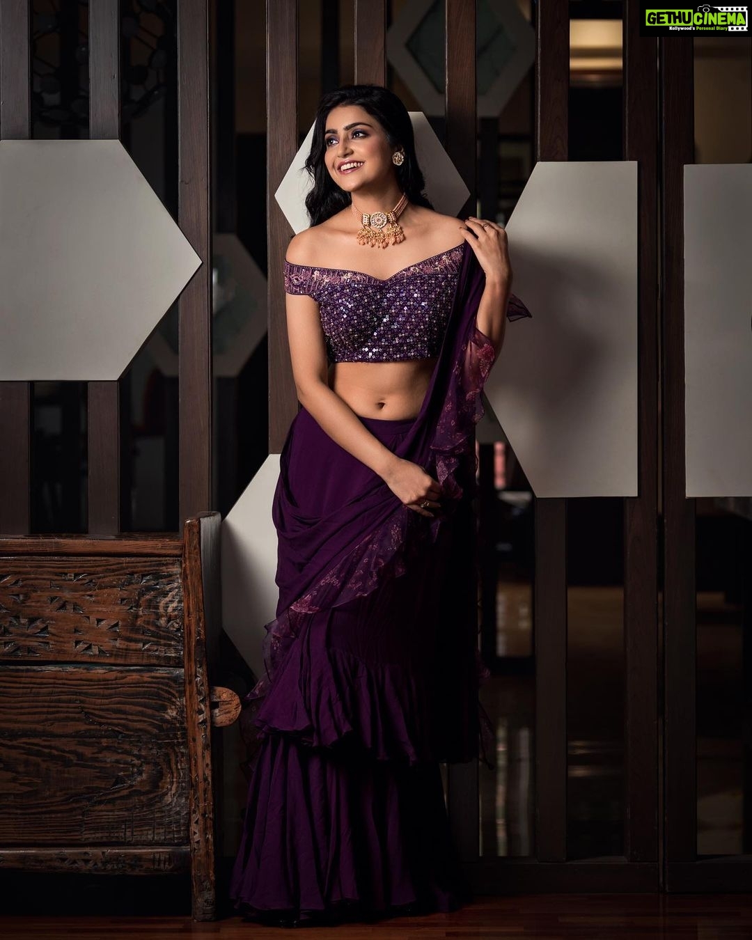 Avantika Mishra Instagram - 💜 Outfit - @tanva_by_deepika Earrings - @thetrinkaholic Stylist - @sandhya__sabbavarapu Styling team - @rashmi_angara @thumu_bhavana @mythri_g makeup by @roshnisafir Hair by @hairbytaj6 Photographed by @kiran.venkataramanappa Bangalore, India