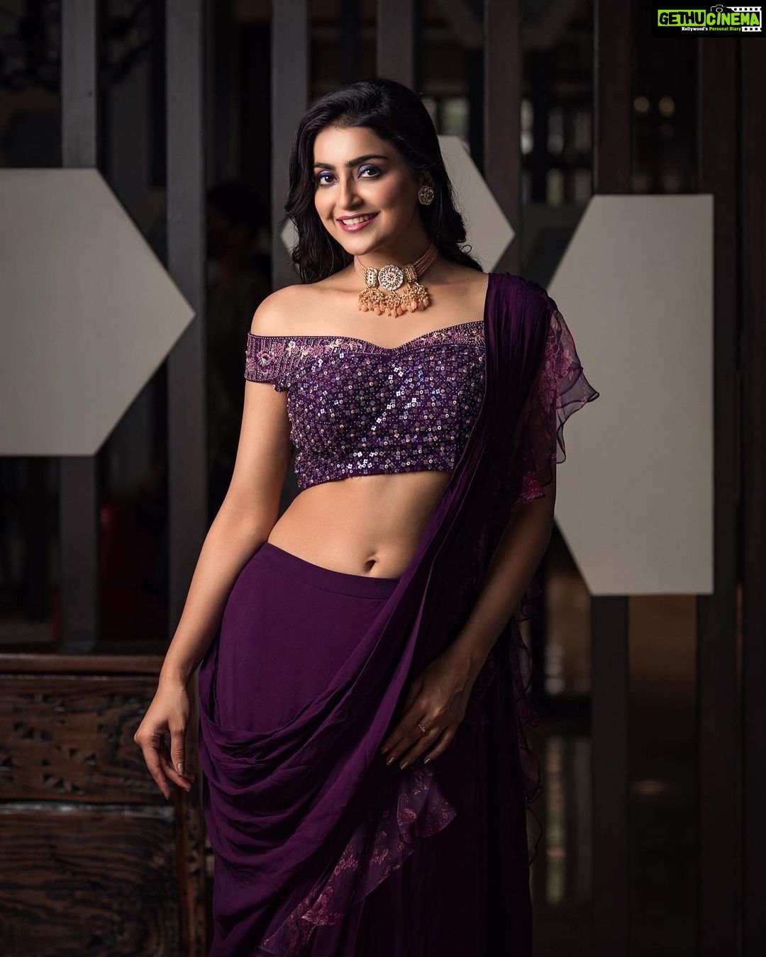 Avantika Mishra Instagram - 💜 Outfit - @tanva_by_deepika Earrings - @thetrinkaholic Stylist - @sandhya__sabbavarapu Styling team - @rashmi_angara @thumu_bhavana @mythri_g makeup by @roshnisafir Hair by @hairbytaj6 Photographed by @kiran.venkataramanappa Bangalore, India