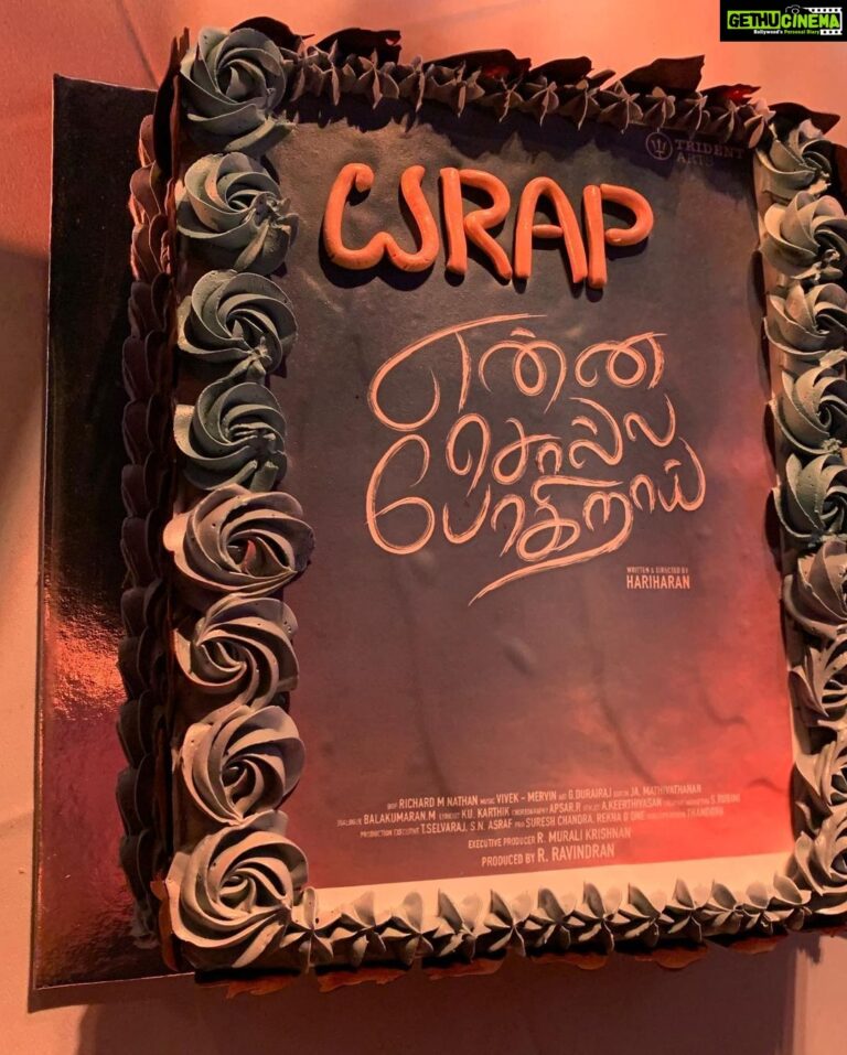 Avantika Mishra Instagram - Late to the party, but here we are. Grateful to have wrapped this beautiful film. See y’all in theatres soon. ❤️ Thank you @tridentartsoffl @hariharana 🤗 #EnnaSollaPogirai #Aasai #tamilactress #itsawrap Chennai, India