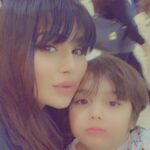 Ayesha Takia Instagram - #mikail & mama😍😍😊😊