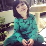 Ayesha Takia Instagram – The light of my life 🖤 #MikailAzmi