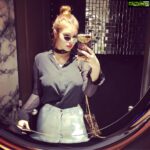Ayesha Takia Instagram – 🖤 top knot n a killer attitude, all u need to win the day🖤 #selfie #ayeshatakia