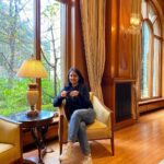 Bhanushree Mehra Instagram – No fuss whatsoever ! 🧘‍♂️ Wildflower Hall, An Oberoi Resort