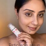 Bhanushree Mehra Instagram – Reticuram serum by @fixderma.skincare is a next generation retinol that contains the most stabilised form of retinol ‘retistar’.
Conventional retinol creams and serums can cause skin sensitivities but retistar is gentle, highly effective and it offers the best way to introduce retinol into your skin care ritual if you’re new to it. 
Reticuram serum by @fixderma.skincare works to soften fine lines and wrinkles, enhances collagen & elastin production and reduces the appearance of pigmentation.
Apply a sufficient amount of reticuram to you face & neck after cleansing and be sure to apply sunscreen if you’re using it during the day. Although it can be used daily but those with hypersensitive skin can use it on alternate days and gradually increase the usage. 
.
.
.
.
.
.
.
#ad 
#fixderma #reticuram #retistar #retinolserum #skincare #cleanbeauty #healthyhappyskin #naturalbeauty #nochemicals #skinritual #ampm #instareels