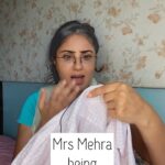 Bhanushree Mehra Instagram - It’s supposed to be an awkward moment for Mrs Mehra but she turns it into yet another opportunity to complain about her Daughter in law - Maharani ! 🤣 Watch the video to see what this is all about !! . . . . . If you enjoyed watching this video, do drop a heart ❤️ . . . . #mrsmehra #punjabi #punjabimothers #dramaqueen #mildil #motherinlaw #daughterinlaw #comedyvideos #laughoutloud #bhanushreemehra
