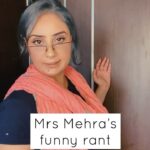 Bhanushree Mehra Instagram – Mrs Mehra just can’t keep calm. Watch this hilarious video and see what’s ranting about now ! 😅
.
.
.
.
If you enjoyed watching this video, do like, share and comment !
.
.
.
.
#mrsmehra #punjabi #punjabimom #mildil #daughterinlaw #funnyvideos #punjabicomedy #reels #dailyentertainment #bhanushreemehra