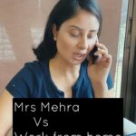 Bhanushree Mehra Instagram - Watch this hilarious video and see how she troubles her daughter while she’s trying to work from home. 😅 . . . If you enjoyed watching this video, do like share and comment ! . . SUBSCRIBE TO BPTALES ON YOUTUBE to watch such fun videos. . . @pallavikuchroo @mehrabhanushree #wfh #workfromhome #wfhchallenge #punjabimother #indianparents #mrsmehra #motherdaughter #funnyvideo #parentsbelike #bptales #igtv #bhanushreemehra
