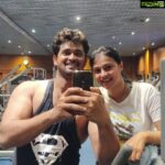 Chandan Kumar Instagram - Day one at the gym together.. thanks for joining @iam.kavitha_official Hyderabad Marriott Hotel and Convention Centre