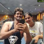 Chandan Kumar Instagram – Day one at the gym together.. thanks for joining @iam.kavitha_official Hyderabad Marriott Hotel and Convention Centre