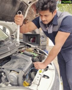 Chandan Kumar Instagram - Meet Mr.Srinivas, Car Mechanic. 
#srimathisrinivas 
@starmaa