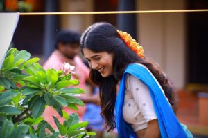 Chandini Chowdary Instagram - One of my favorite shots from the first look poster shots of #Sammathame 💙