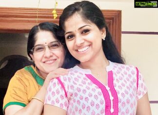 Chandini Sreedharan Instagram - Happy Mother’s Day Amma! ❤️ I Love You Today & Every Day!! (Whyyy so cute!! 😍😘🥰)