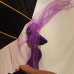 Chandrika Ravi Instagram - Purple Dreams 💜 Shooting for @vendomecliniquespa @sofitellosangeles Photo @marcuscooper Makeup @abramovicm Hair @anittriaw Styling @orettac Los Angeles, California