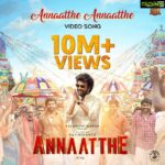 D. Imman Instagram - 10MILLION+ Views for #AnnaattheAnnaatthe Official YouTube Video Link:- https://youtu.be/VKbLCOtiXCU Praise God!