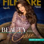 Daisy Shah Instagram - 💫 #repost ‘Filters belong to Instagram and snapchat!’ That’s our January Digital Cover Star Daisy Shah. Brutally honest and upfront, the Bollywood stunner has no filters and believes in saying things as they are. In a candid chat with Filmfare Middle East, the Beauty with a Cause reveals her plans for an animal rescue shelter, and talks about being a die-hard romantic! For the full interview head to @filmfareme Interviewed by: @aakankshanaval_aksn Styled by: @krishi1606 Photographer: @navindhyaniphoto Makeup: @raksha_khandelwal_ Hair: @sidandpiyu Dress: @majesticbyjapnah Location Partner: @courtyardmumbai Artist Management: @greenlight__media Photo editor: @niravthakkarphotography
