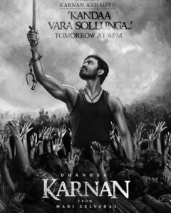 Dhanush Instagram - #Karnan first single Tom at 8 pm