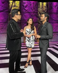 Dhanush Instagram - Atrangire ❤❤❤ promotions 
Styled by @kavyasriraam