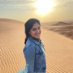 Dhanya Balakrishna Instagram - #dubai #desertsafari #sunset #love