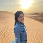 Dhanya Balakrishna Instagram – #dubai #desertsafari #sunset #love