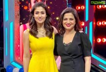 Dhivyadharshini Instagram - Romba Romba nandri …. Unga time ku , unga words ku , evlo sandosham adhu enaku tharudu vaarthaigal solla mudiyadu. Yepovavadu show panalum unga Anbu kuraiyave ila… Spl thanks to Ladysuperstar #Nayanthara avargal for the time love and trust she has on me n team … and alllll the fans who made this a good show 🥰😘❤️ if u have missed watch it in @disneyplushotstar (type - iday spl)🤗 @vijaytelevision #ddneelakandan #kwdd #lss #vijaytelevision #interview #idayspl