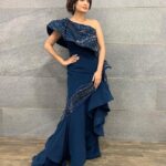 Dia Mirza Instagram – #AboutLastNight #MissIndiaNorth2019 
Gown by @gauravguptaofficial 
Jewellery @mahesh_notandass 
Make up @kiran_chhetri92 
Hair @karanrai001 
Styled by @theiatekchandaney 
Assisted by @jia.chauhan 
Managed by @jainisha_shah 
@exceedentertainment Delhi, India