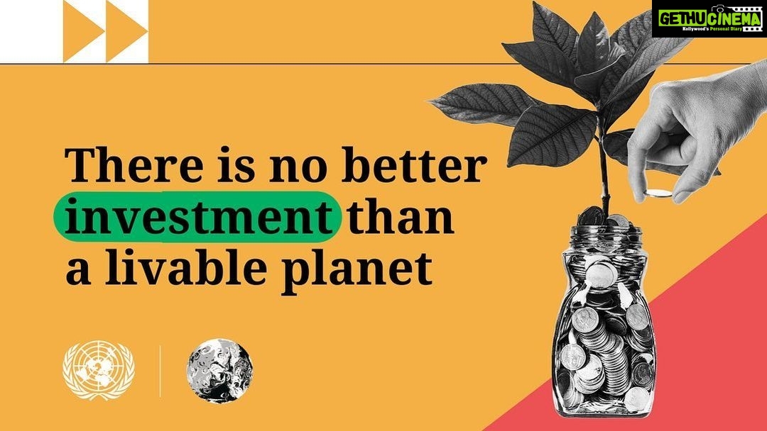 Dia Mirza Instagram - YOU have the power to tackle the climate emergency. Small changes in our habits can make a big difference if we all #ActNow for climate π€ Join me & be part of the #ClimateAction movement and show the world that every step counts! #COP26 #OnlyTogether #ActNow #ClimateAction #GlobalGoals #ForPeopleForPlanet Β @unitednations @unsdgadvocates @antonioguterres @uninindia @unep More info π in BIO ππΌ India