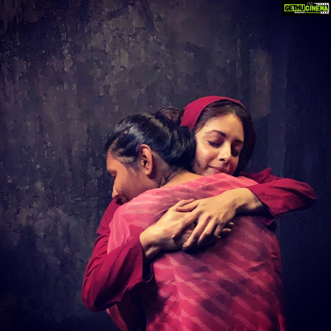 Dia Mirza Instagram - This image sums us up. I found a soul sister in you @chinxter ❤️ #Kaafir #OnlyLove #PictureWrap #Sisterhood #WomenSupportingWomen