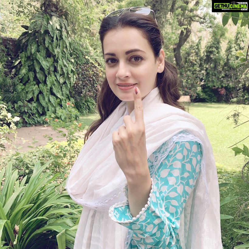 Dia Mirza Instagram - VOTE!!! Because it’s the most empowering thing ...