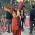 Dia Mirza Instagram – “Throw your dreams into space like a kite, and you do not know what it will bring back, a new life, a new friend, a new love, a new country.” – Anaïs Nin #BTS #Kaafir Kalpa, Himachal Pradesh