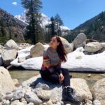 Dia Mirza Instagram - Here to start something really special... Will tell you what it is soon! Until then, let me soak in the beauty of #MereDeshKiZameen #NewBeginnings Himachal Pradesh
