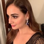 Dia Mirza Instagram – @mirarijewels thank you for these beautiful jewels ❤️ Make and hair by @gpkritikos Mumbai, Maharashtra