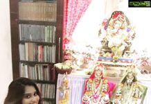 Dimple Chopade Instagram - Festival Brings Positivity 💫 🌺Ganpati Bappa Morya 🌺 Home Sweet Home
