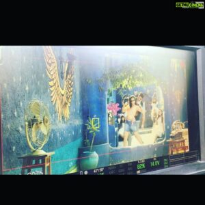 Dimple Chopade Instagram - #kothalarayudu #songshoot #workingstills #srikanthmeka #comingsoon 🎞