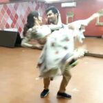 Dipika Kakar Instagram - Spinning in love with @shoaib2087 💃🏻 #nachbaliye8 #behindthescenes #dancetillyoudrop #staytuned
