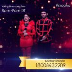 Dipika Kakar Instagram – Your love & support motivates us the most to bring out something new every week♥️💃🏻 Keep voting, lines are open till 9am tomorrow☺ #votenow #nachbaliye8 #shoaika