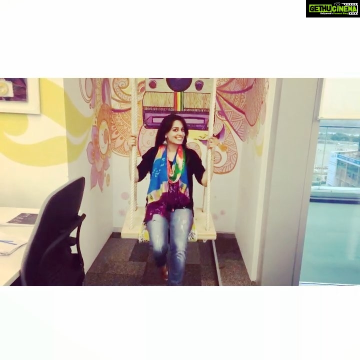 Dipika Kakar Instagram - Relishing my childhood memories at the quirky yet eccentric #facebook office😜😉 #facebookmumbai #funday