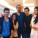 Dipika Kakar Instagram - When you suddenly bump into your old friends #goodtimes #AbhishekRawat