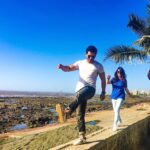 Dipika Kakar Instagram - Reached early for a meeting...let's utilise the time & stopby bandstand for some masti😜😉 #funtimes #makingmemories