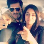 Dipika Kakar Instagram - and once again our on the way mastiiiiii 😜😜😜😜 !!!! nachange saari raaaatttttt @shoaib2087