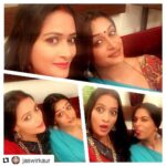 Dipika Kakar Instagram - #Repost @jaswirkaur with @repostapp ・・・ Fun time at work 👍😂 with all the expressions 😜 #madness #atwork #shooting #SSK #sasuralsimarka #goodvsbad #togetherness #enjoyingeverybitofit #funshoot #happiness #beautifulsouls 😁😘 #keepwatching #onlyon @colorstv from Monday to Friday 7:30 pm onwards 👍 thank u all for the Love and Support 🙏☺️