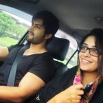 Dipika Kakar Instagram - and this is what i do while he is driving 😂😂😂😂 and wellll he has to join me 😘😘😘😘😘 @shoaib2087