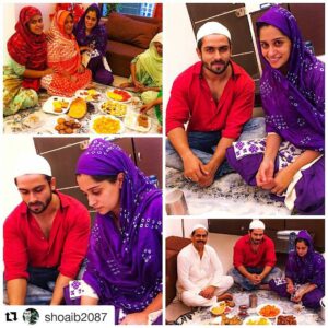 Dipika Kakar Instagram - #Repost @shoaib2087 with @repostapp ・・・ Aaj ki iftari @ms.dipika ki taraf se..😊😘