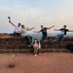 Dipika Kakar Instagram – The rocking Five !!!
@shoaib2087 @abhishek09_singh @ankitazad46 
@adityagoesinsta Chapora Fort, Goa, India