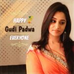 Dipika Kakar Instagram - Wish u all a very happy guddi padwa!!!! #gudipadwa #wishes #celebration #festivalsofindia