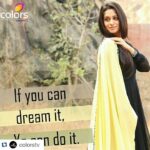 Dipika Kakar Instagram - #Repost @colorstv with @repostapp ・・・ #quoteoftheday #Lifequote #Goodsayingforbetterlife picture credit @ankitkumarpandey 😊😊😊