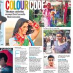 Dipika Kakar Instagram - check todays ht cafe!!!! lets enjoy holi this year by utilising least amt of water!!!!