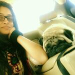 Dipika Kakar Instagram - The art of sleeping shud be learnt by Mr. Cuddle🙈🙈🙈🙈🙈 he can sleep anywher anytime all day thru 😂😂😂😂