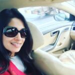 Dipika Kakar Instagram - On my way to Pune with cuddle and he is angry coz i didnt allow him to sleep😂😂😂 he had to get up at 6 am 😘😘😘😘