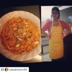 Dipika Kakar Instagram – Muahhhhhh some amazing gajar ka halwa!!! #Repost @sabaibrahim93 with @repostapp.
・・・
☺️ and here is a new chef in the town.. 😋🙈 #amaturecook #gajarHalwa #firstTime ☺️ #newthings #ihaveasweettooth ☺️
@ms.dipika 🙈☺️ how am i looking? 😊👼🏻